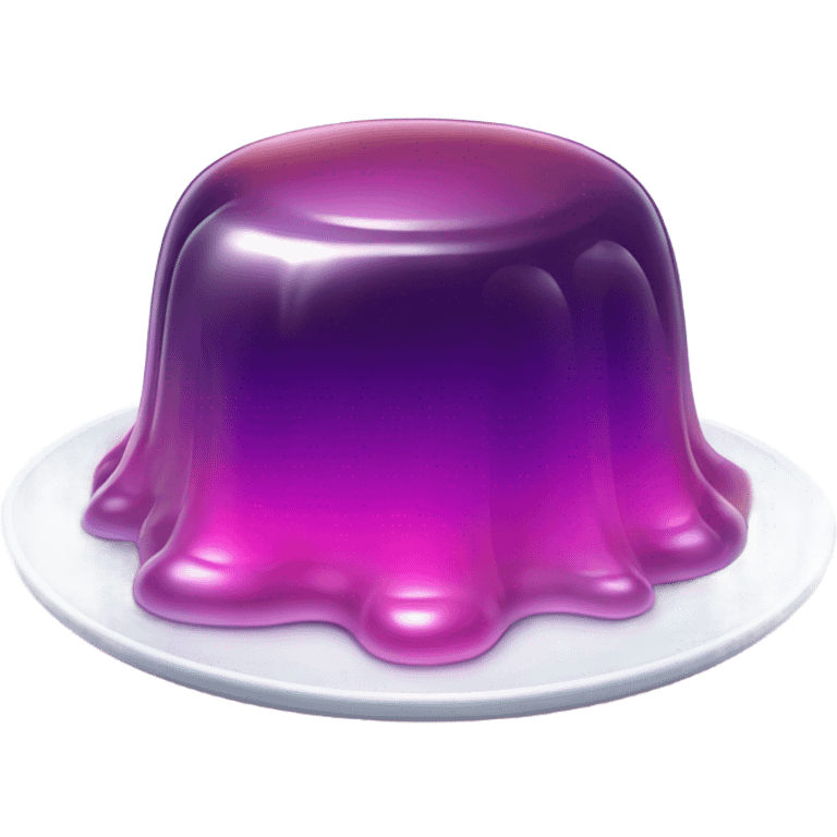 jelly on a plate emoji