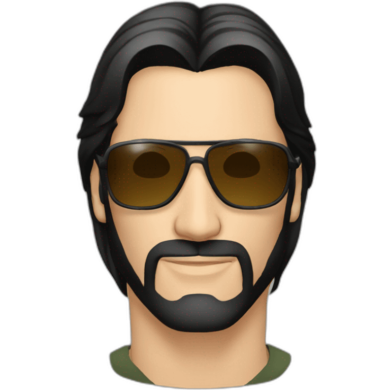 keanu Reeves sunglasses emoji