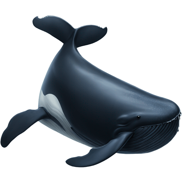 First place black whale emoji