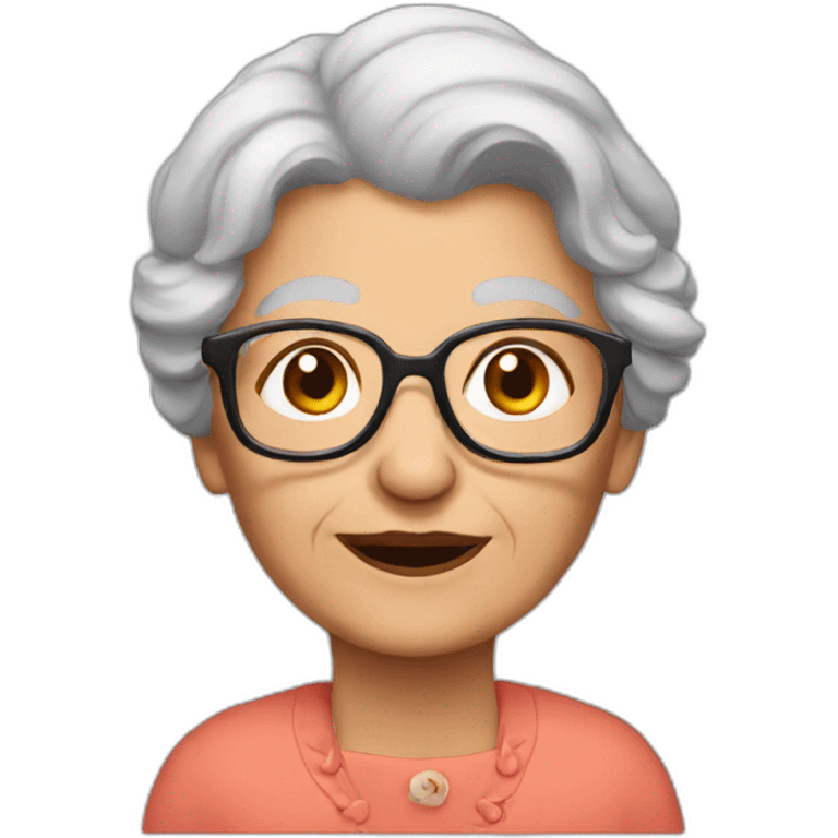 Granny emoji