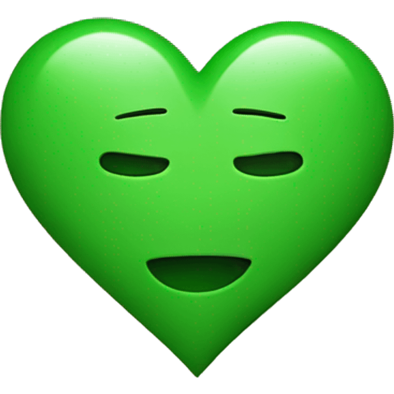 12 Heart and 1 green Heart  emoji