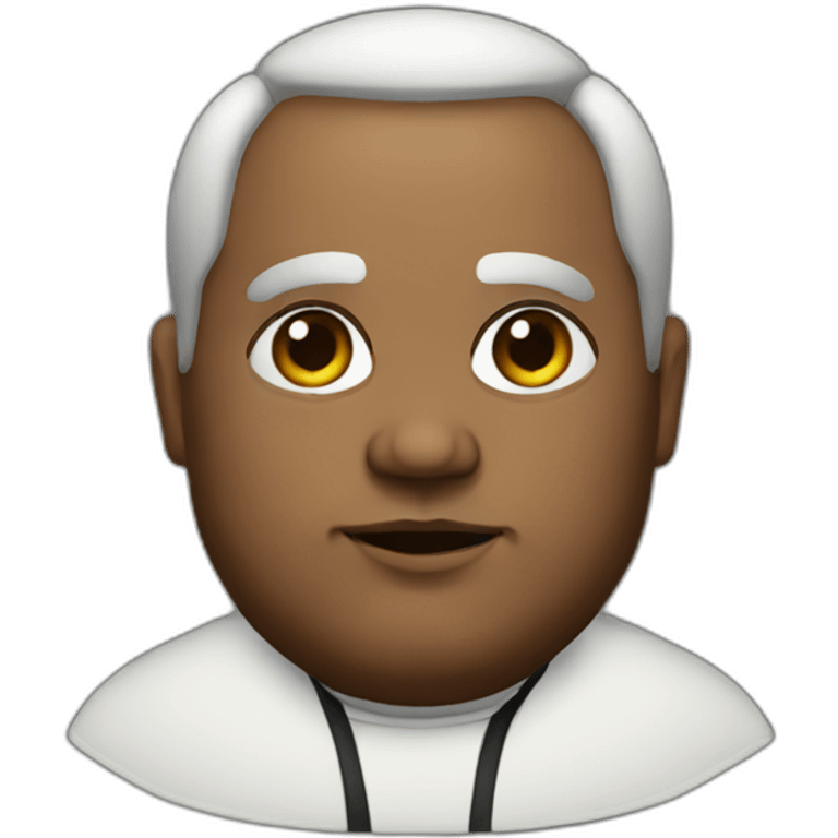 Fat priest emoji