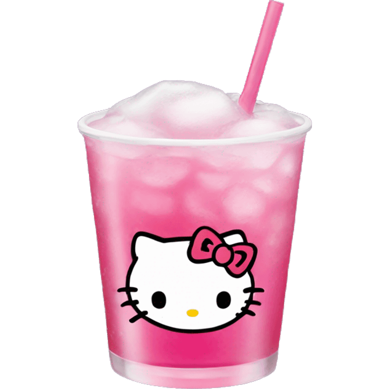 hello kitty drink emoji