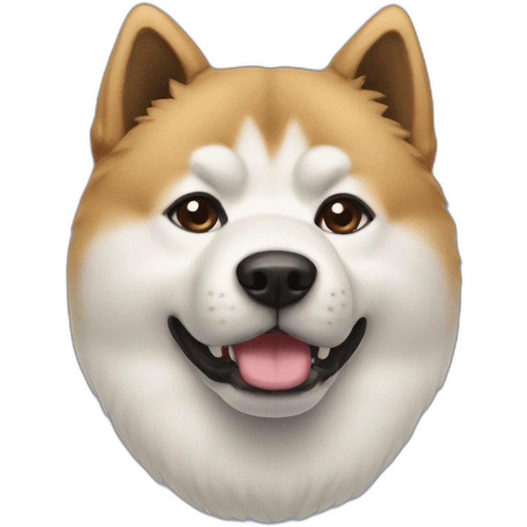 akita dog emoji