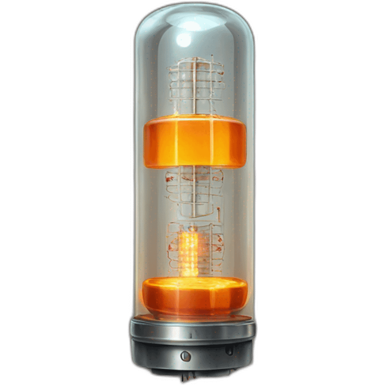 nixie tube display Q emoji