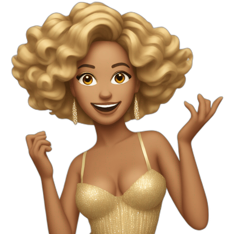 Beyoncé-dancing emoji