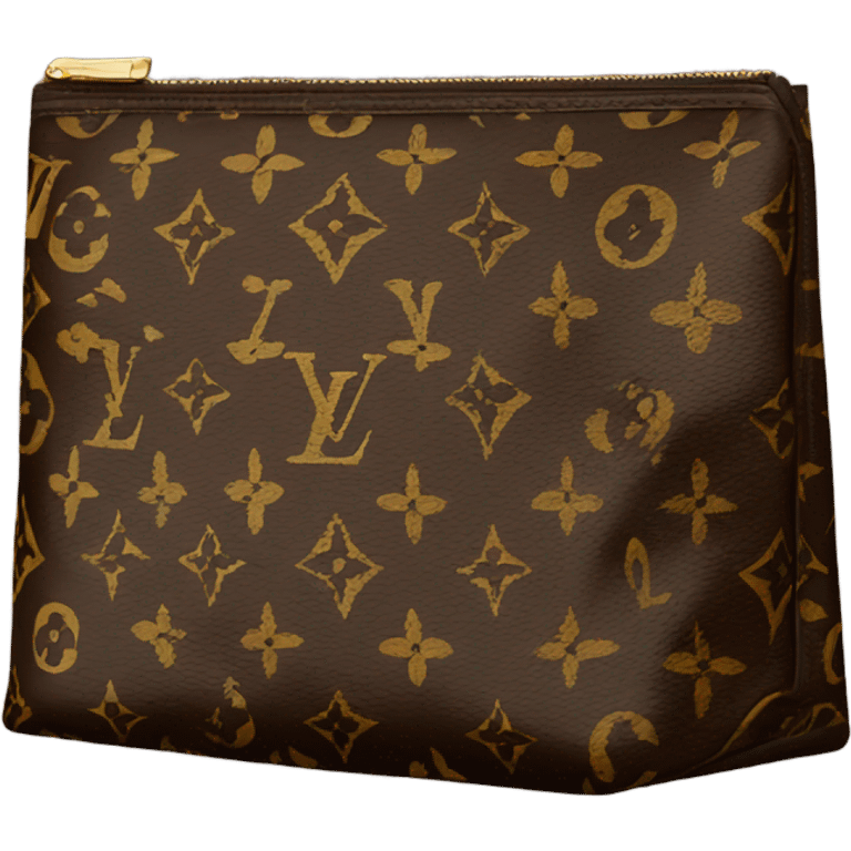 Louis Vuitton cosmetic bag  emoji