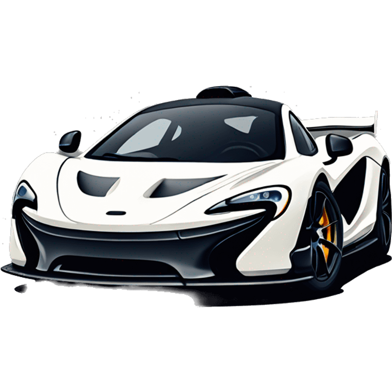 mclaren p1 Elon musk driving emoji