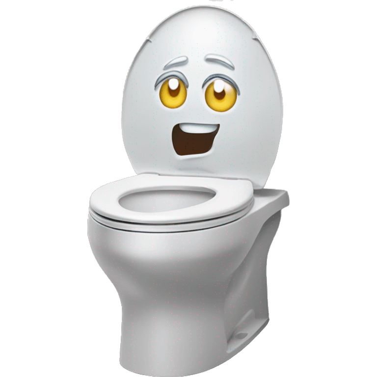 Skibidi toilet but the face is Joe biden emoji