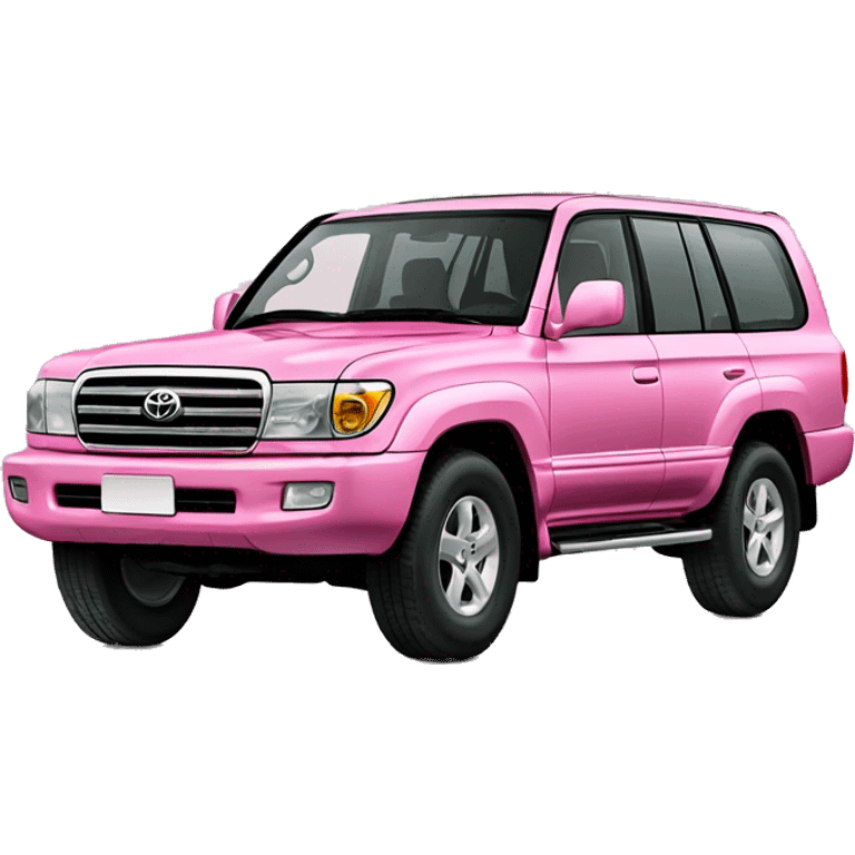 Toyota land cruiser 100 pink emoji