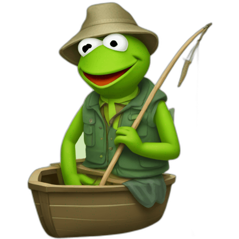 kermit fisherman emoji