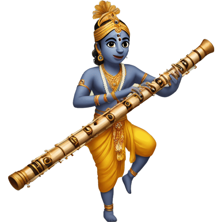 Krishna bansuri emoji