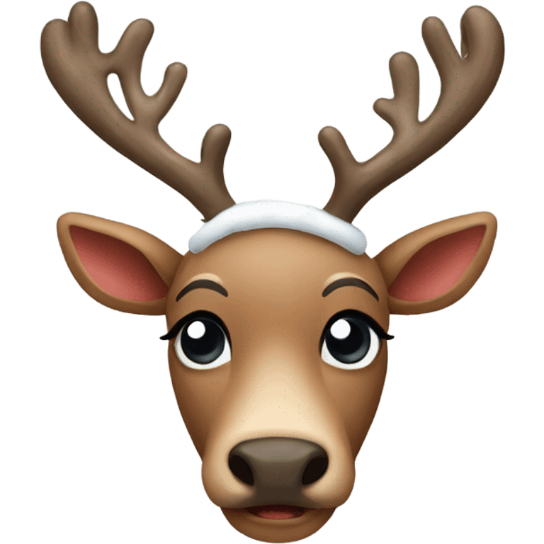 Christmas reindeer  emoji