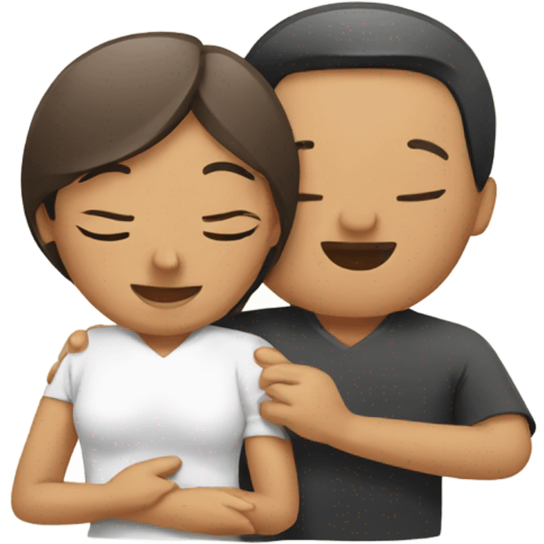 Couple in massage emoji