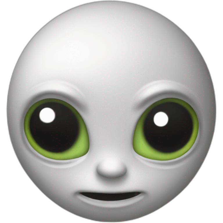 the alien emoji