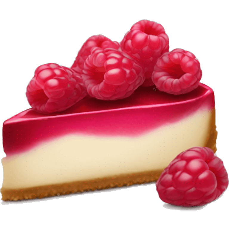 raspberry cheesecake  emoji