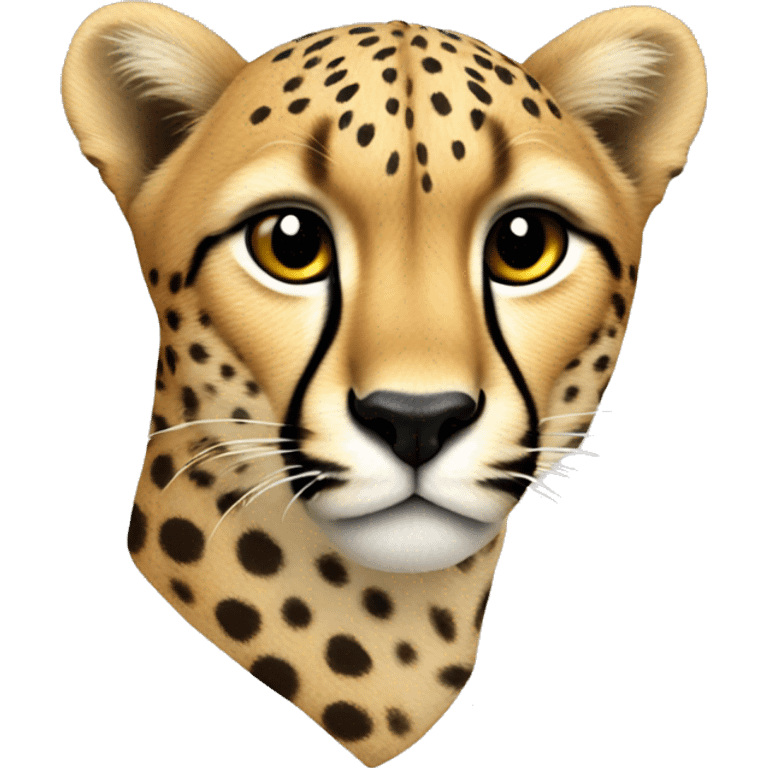 Cheetah ￼heart  emoji