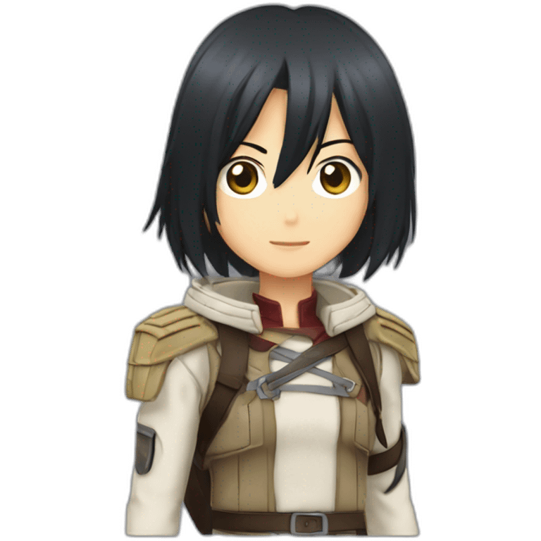 mikasa ackerman signal heart emoji