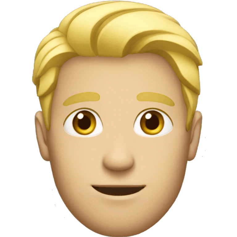 blonde man emoji