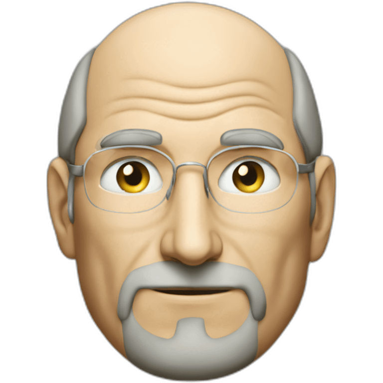 apple logo steve jobs aten by steve jobs emoji