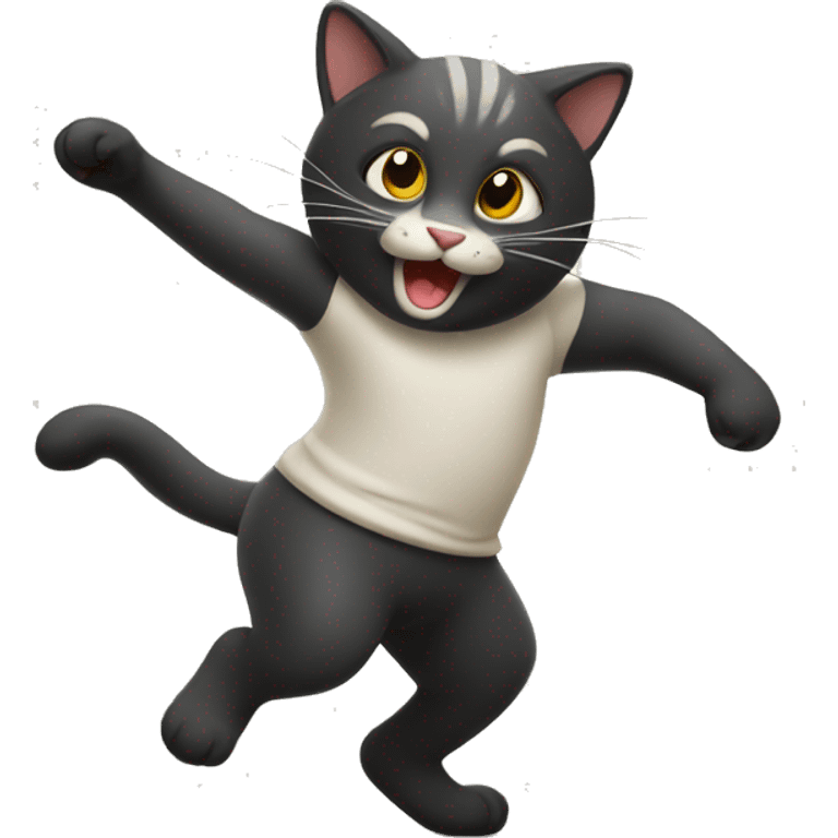 dancing cat emoji