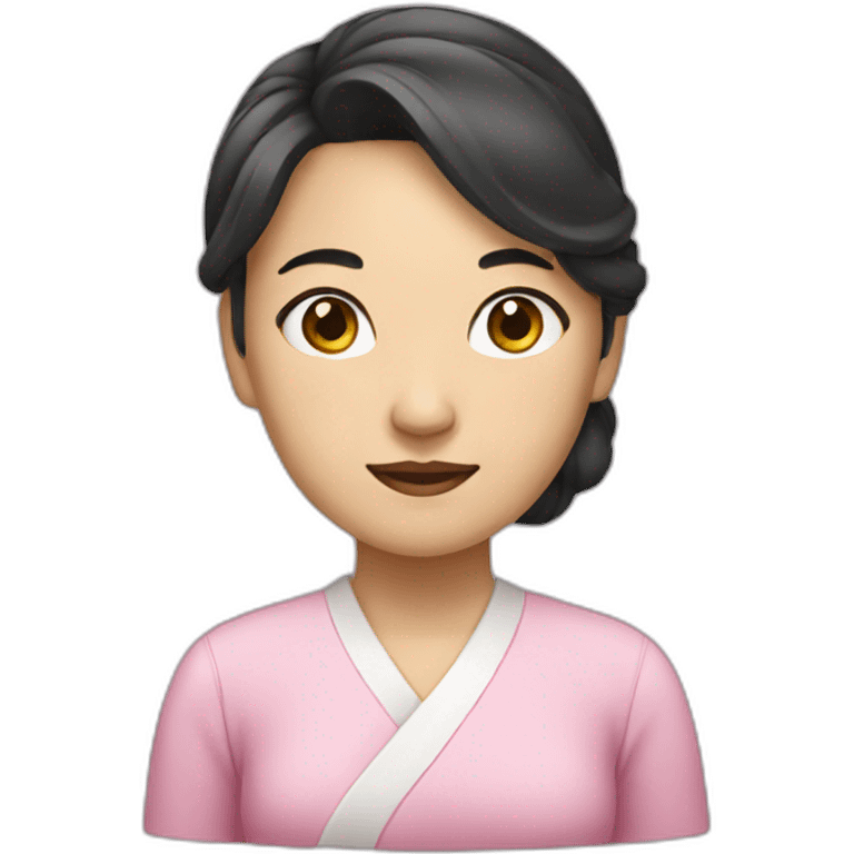 Chinese woman emoji