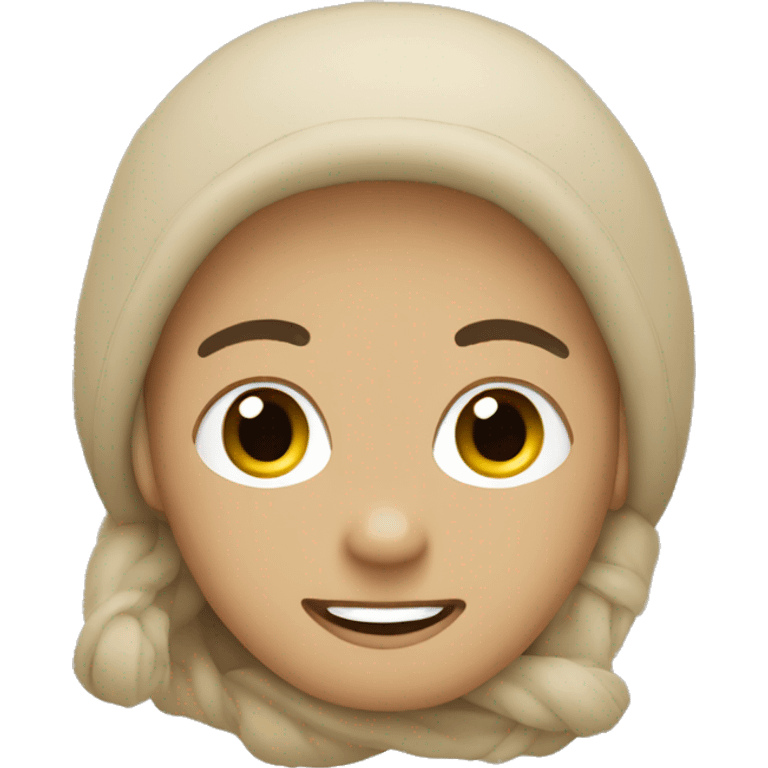 Beige themed winter emoji’s emoji