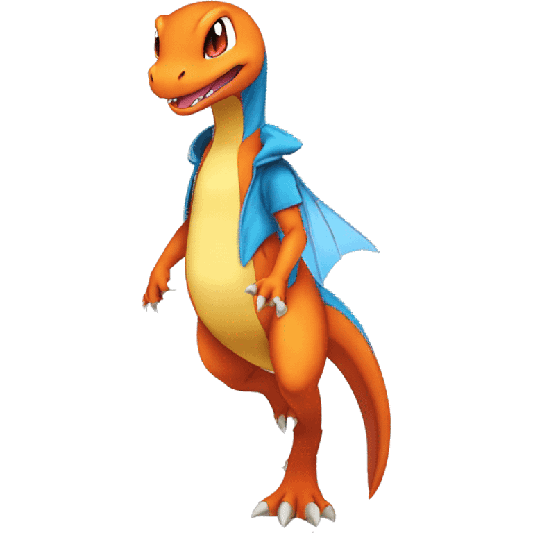  Charmander-Charmeleon-Charizard-Fakemon Full body emoji