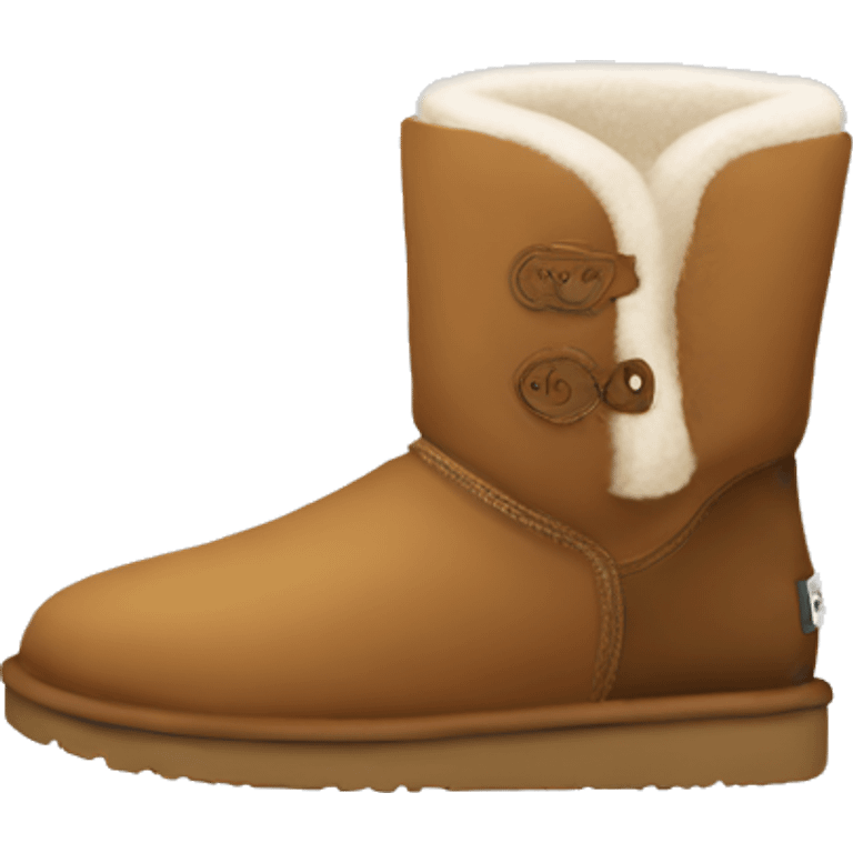 Short ugg boots emoji