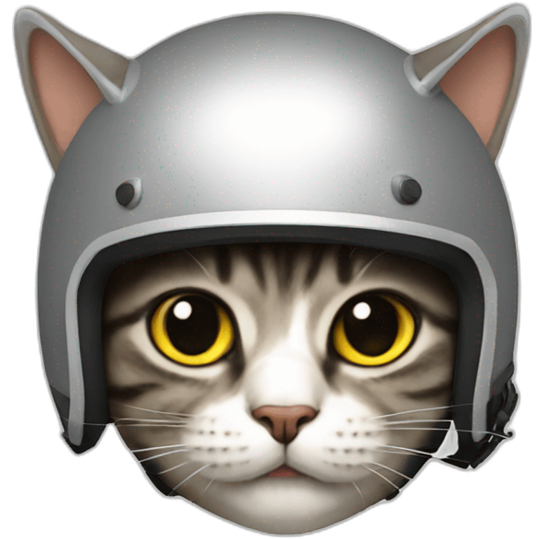 cat in helmet emoji