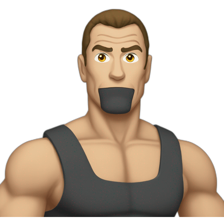 Anime-jean-claude-vandamme emoji