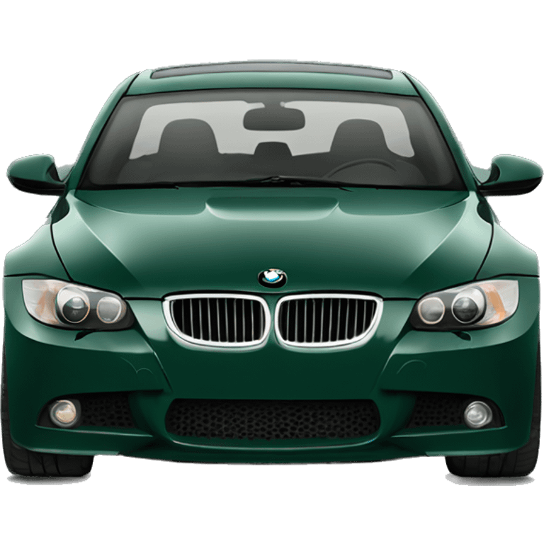 BMW e90 dark green emoji