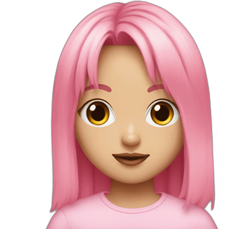 black pink- Lisa emoji