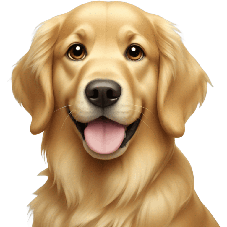 Golden retriever emoji