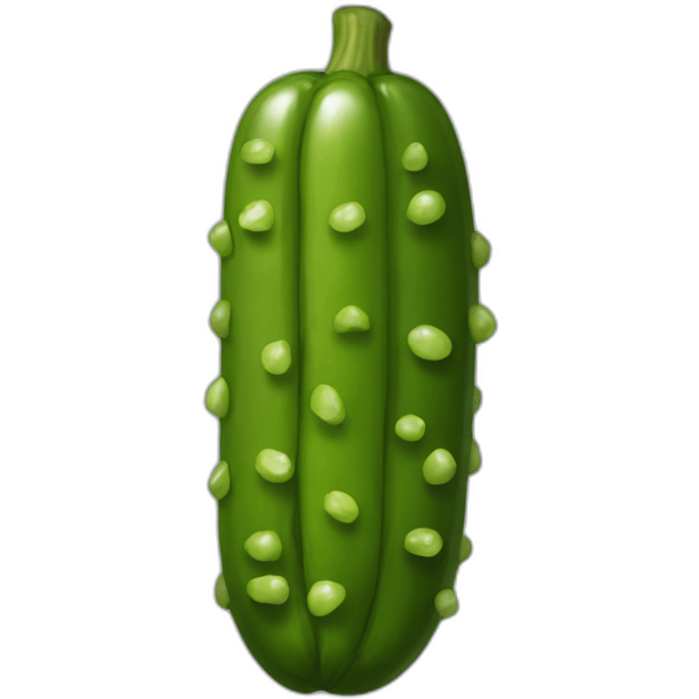 delicious pickle emoji