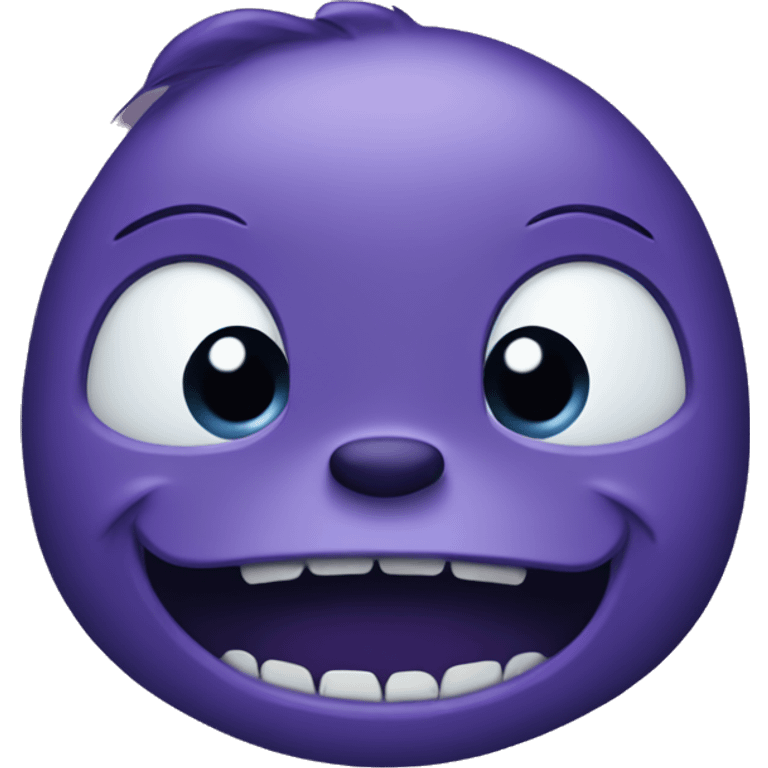 Purple stitch  emoji