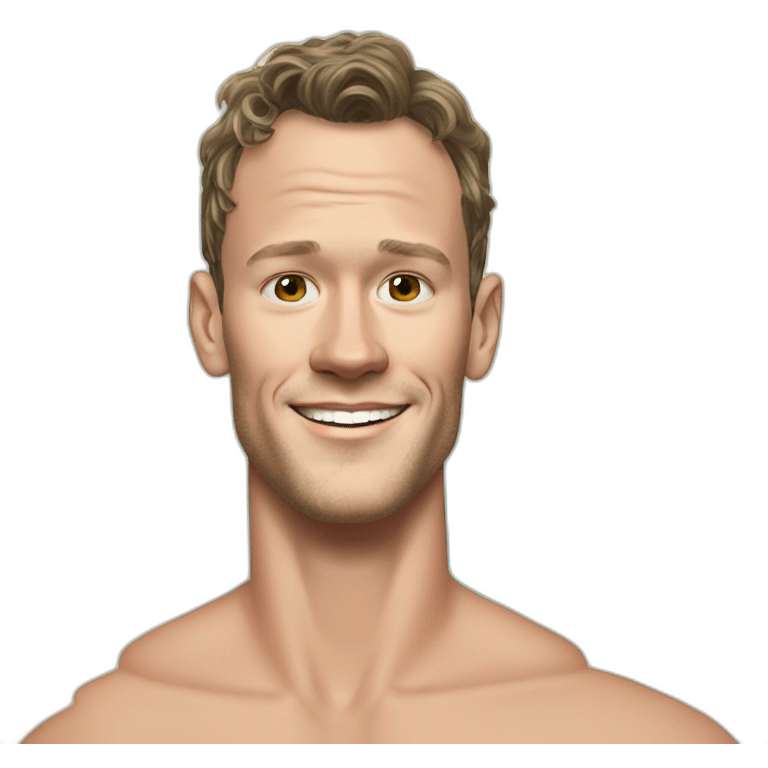 Jonathan Toews as a beach bum emoji