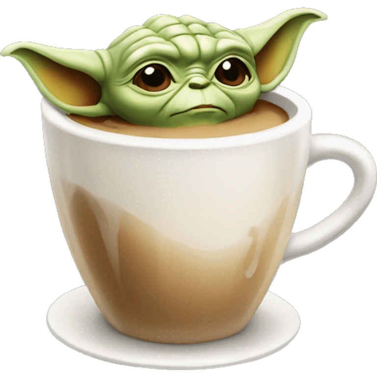 Yoda coffe emoji