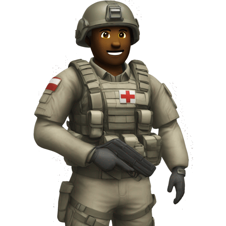 Create soldier medic class from battlefield 4 (2013)  emoji