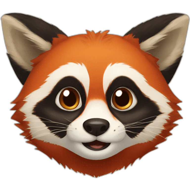 Red panda and raccoon emoji