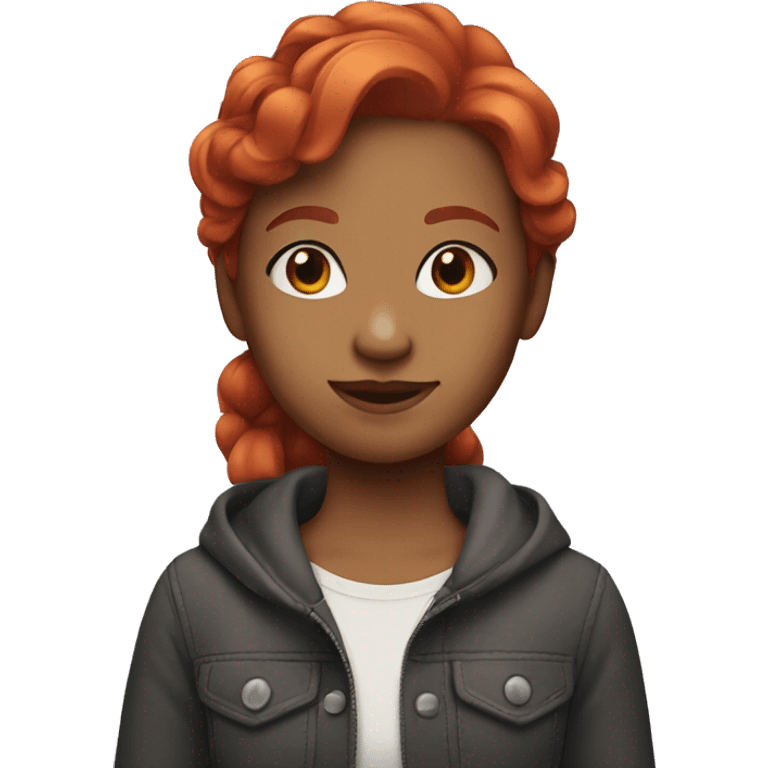 girl with red hair emoji