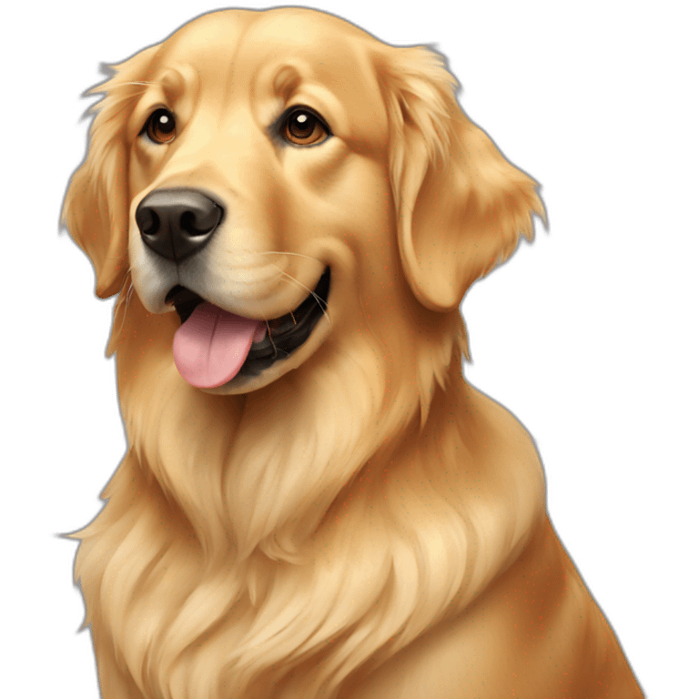 Golden retriever emoji