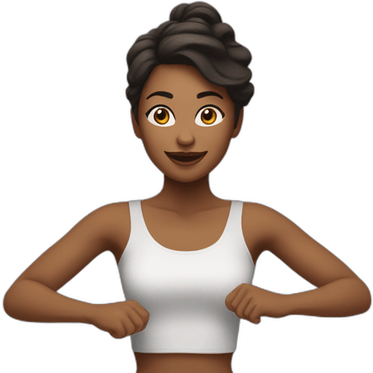 femme en train de danser emoji