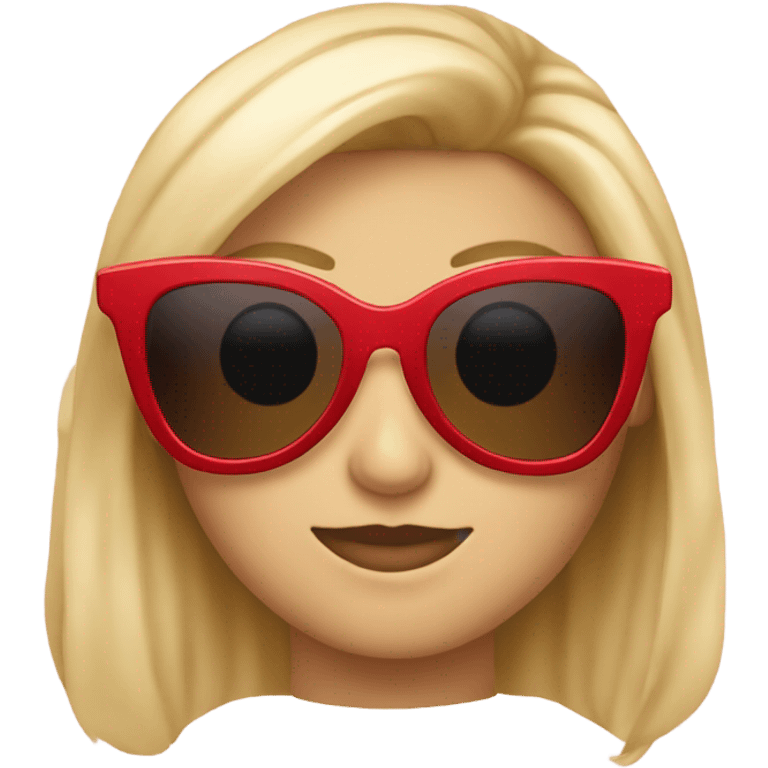 red heart sunglasses  emoji