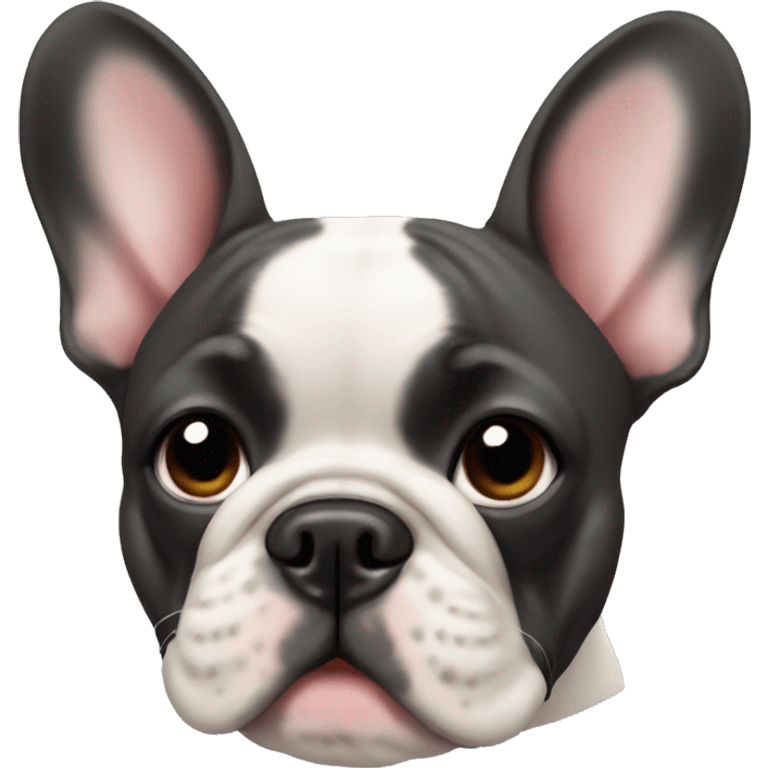 a french bulldog  emoji