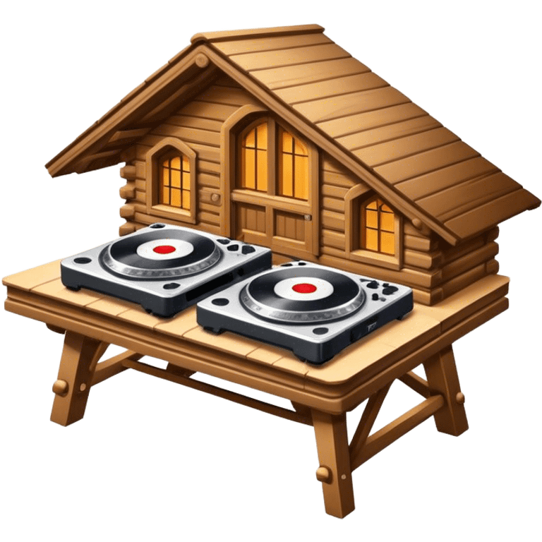 Swiss DJ decks  emoji