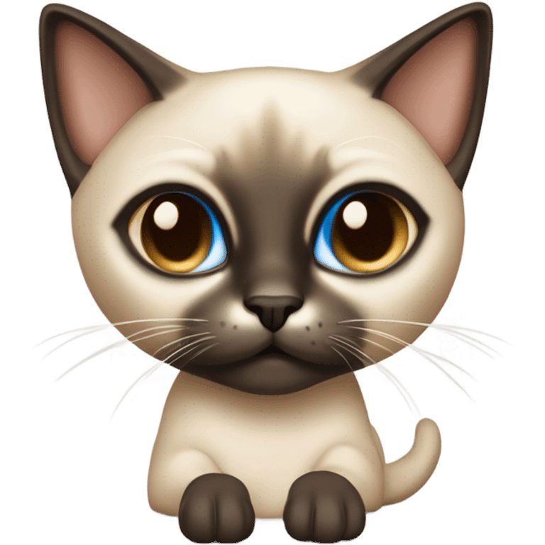 Siamese cat emoji