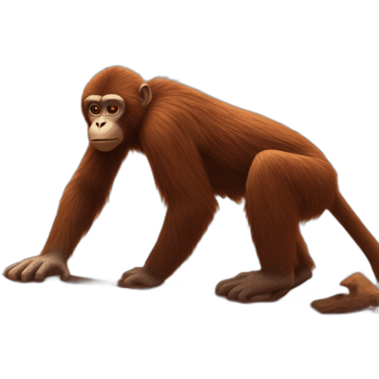 giant monkey on mars emoji