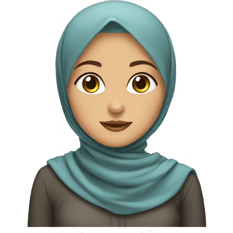 Hijab girl emoji