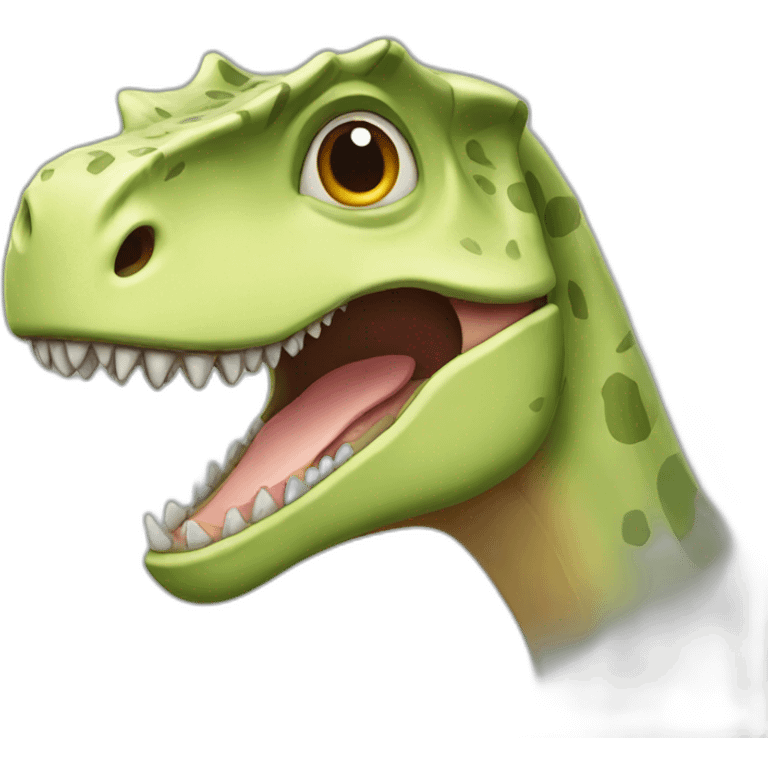 Un dinosaure  emoji